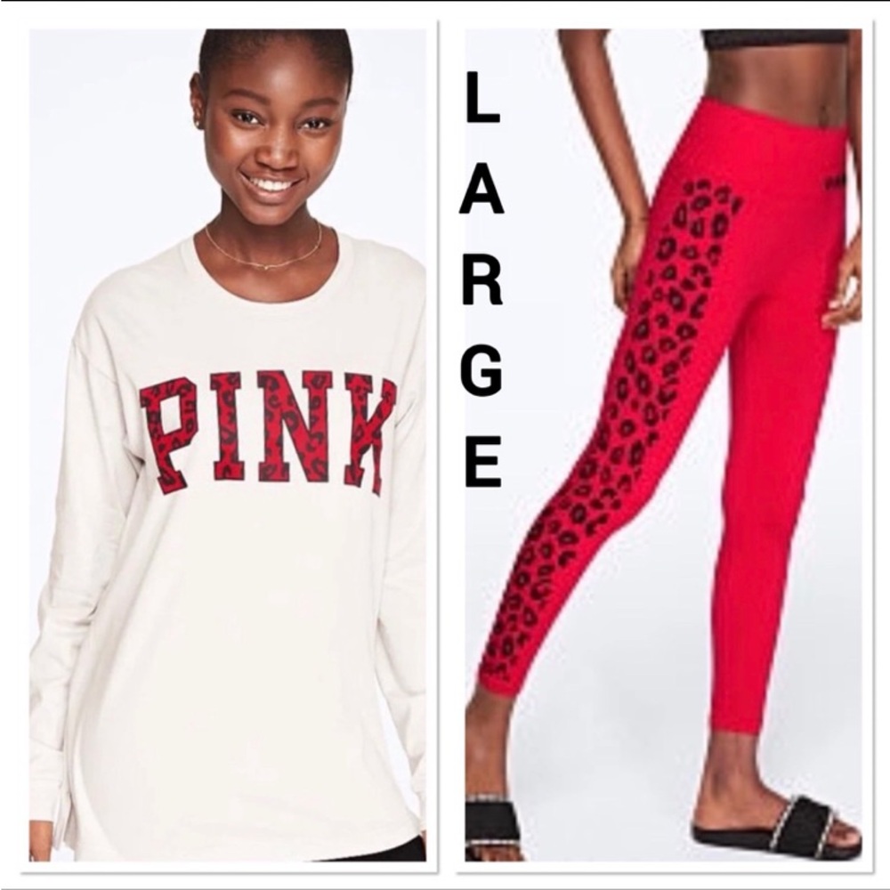 NWT VS PINK LARGE SET